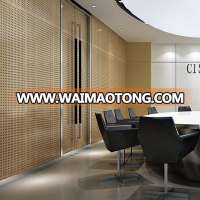 wooden perforated acoustic panels for wall and ceiling