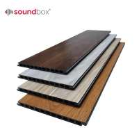 Decorative Waterproof Sound dampening Wall panel Carbon Polymer Acoustic Panel