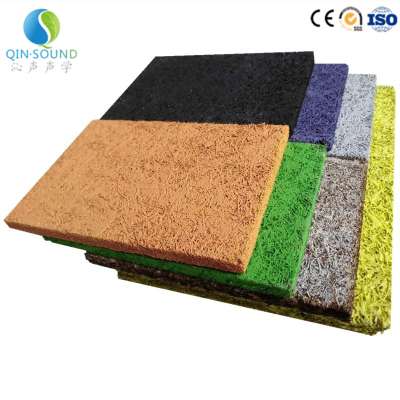 Acoustic New Product Coconut Shred Wood Fiber Sound Absorbing Board