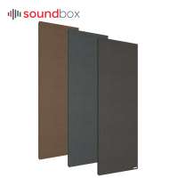 Zero emission aluminum frame environmental protection fiber sound absorbing board