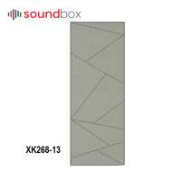 Mixed density acoustic listen cloth material three layers decoration acoustic wall panel