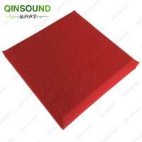 Echo Reduction Sandwich Type Non-woven Needle Felt Fabric Acoustic Panel of QinSound