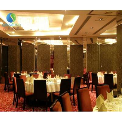 Hotel Restaurant Soundproof Flexible Movable Partition